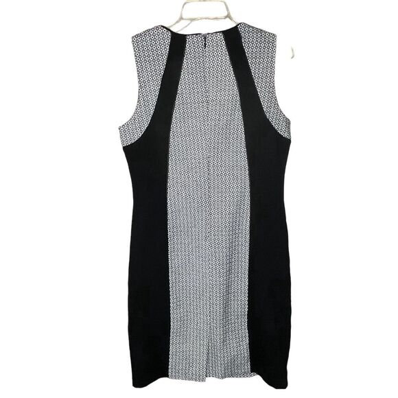 Peter Nygard Women's Color Block Sleeveless Dress Size 10 Black - Picture 2 of 5